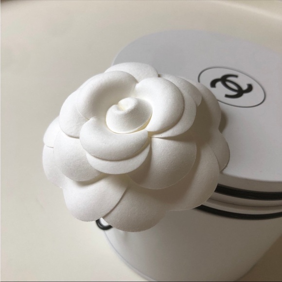 Authentic Chanel Camelia Flower for Brooch NEW Pin Camellia - Picture 7 of 9